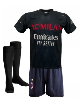 Completo terza maglia Milan personalizzata ufficiale replica 2021/22 autorizzato